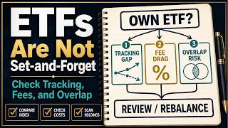 ETFs Are Not Set-and-Forget: Check Tracking, Fees, and Overlap