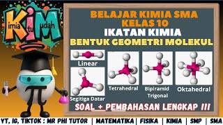 Chemistry Class 10 Chapter 2.5: Molecular Geometry (VSPER Theory) #onlinelearning #chemistry #che...