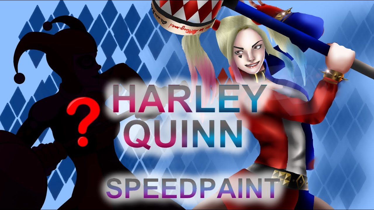 Harley Quinn SpeedPaint Drawing (Featuring The Icecypher)