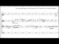 Amen Fugue based on W. A. Mozart's 14 bar sketch