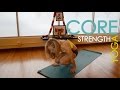 Core Strength Yoga for Lolasana and Jumping Back with Kino