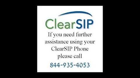How to Conference Call Using Cisco SPA phones on Clearsip