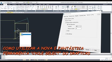 Como utilizar a nova e surpreendente ferramenta "CYCLE SELECT" do DRAFTCAD