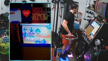 [+50lb hex barbell] AAA DUB-I-DUB maniac-ESP or oni-CSP? + 🤦‍♂️ ending / DDR 5th MIX AC