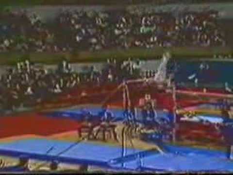 Kyoji Yamawaki 1981 American Cup High Bar