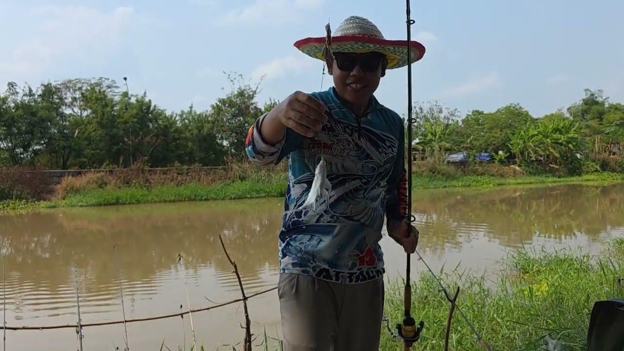 ตกปลาหมายธรรมชาติ มาอยู่กันที่คลอง 13 ฝั่งปทุมครับวันนี้