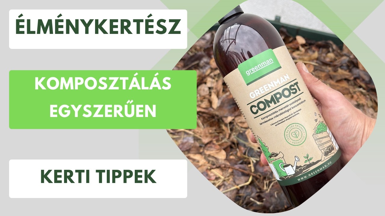 Komposztálás egyszerűen, forgatás nélkül🪨