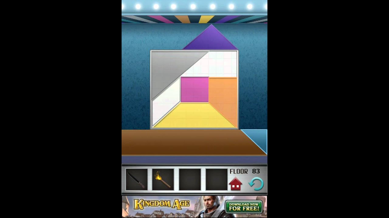 Floor 83, 100 Floors! Game Walkthrough/ Level Solution!