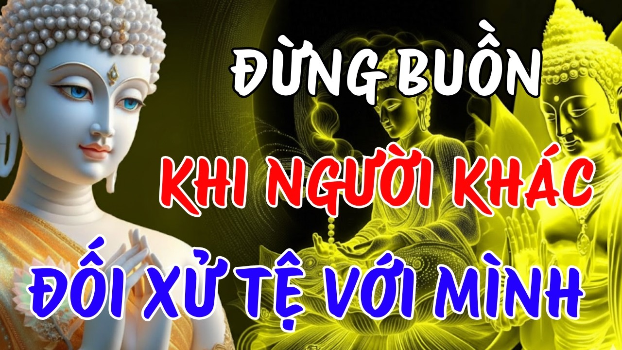 ĐỪNG BUỒN KHI BỊ ĐỐI XỬ TỆ - HIỂU ĐÚNG NHÂN QUẢ ĐỂ TÂM AN | LỜI PHẬT DẠY