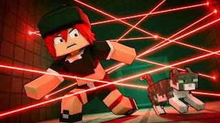 minecraft - comedy animaton -  Tiny Crimes (security cat)