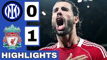 🔴Inter Milan vs Liverpool (0-1) Extended HIGHLIGHTS | UEFA Champions League