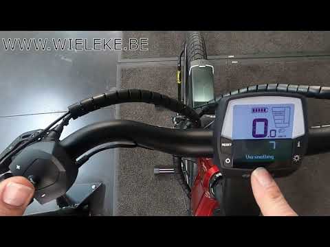 Online handleiding Bosch ebike intuvia display