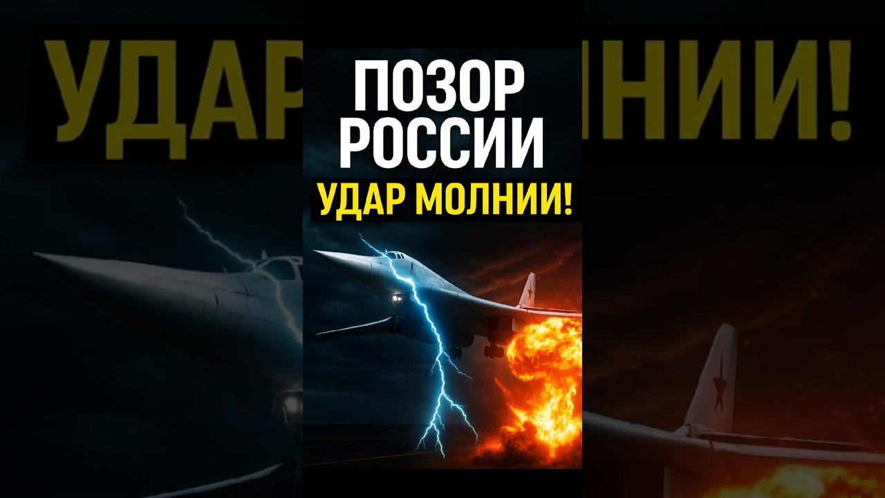 ⚡️Зевс ударил молнией по российскому Ту-160!