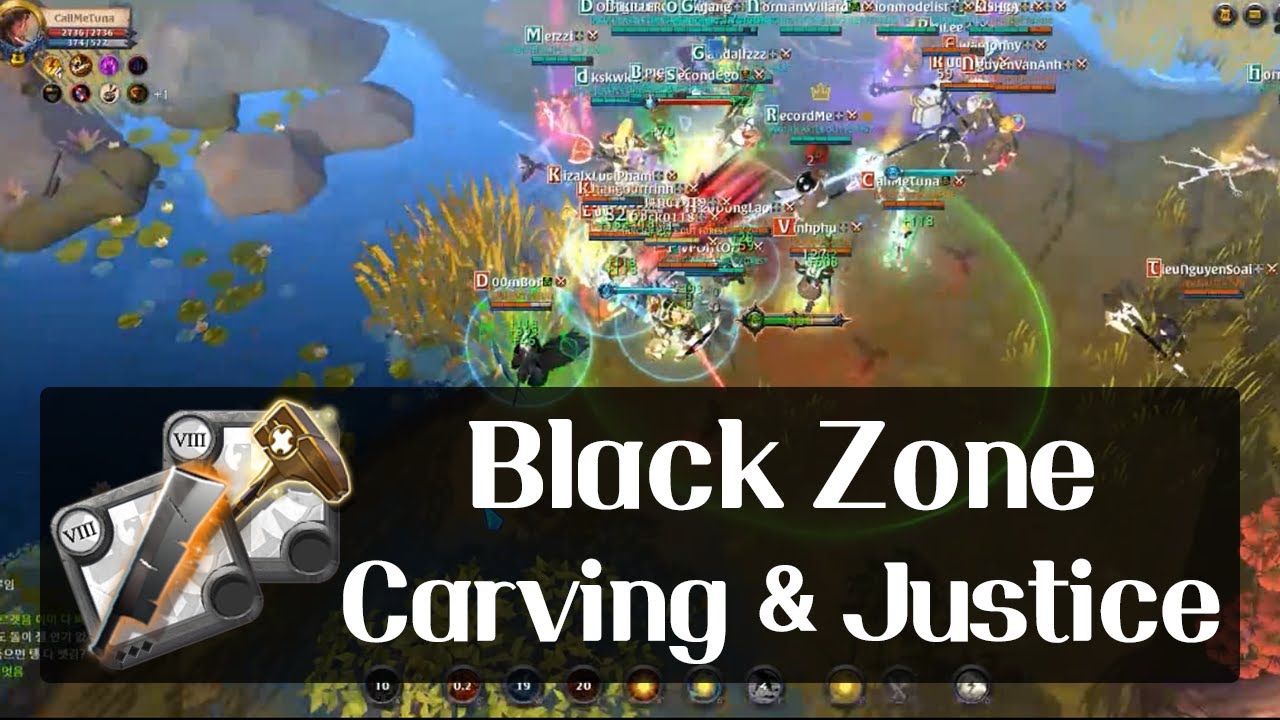 [COF] Albion Black Zone Fight 알비온 이게 캐아포다 YouTube