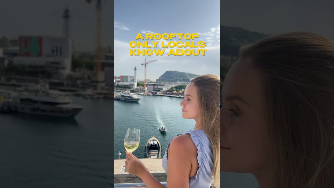 Rooftop in Barcelona only locals know about👀😍