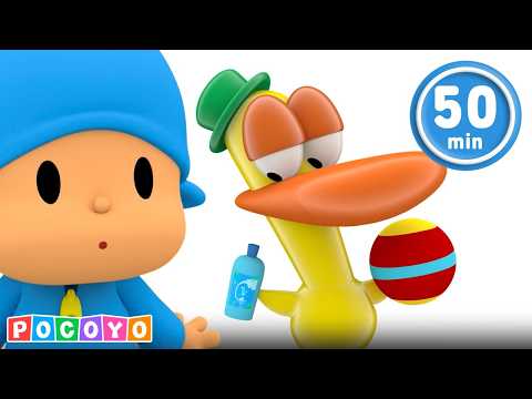 Why Is Pato SO SLIPPERY!? 🧴👀 | Pocoyo 🇪🇸 English