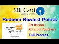 How to Redeem SBI Credit card Reward Points Online  SBI ...