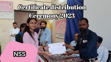 NSS certificate distribution ceremony 2023 (14th March 2023)