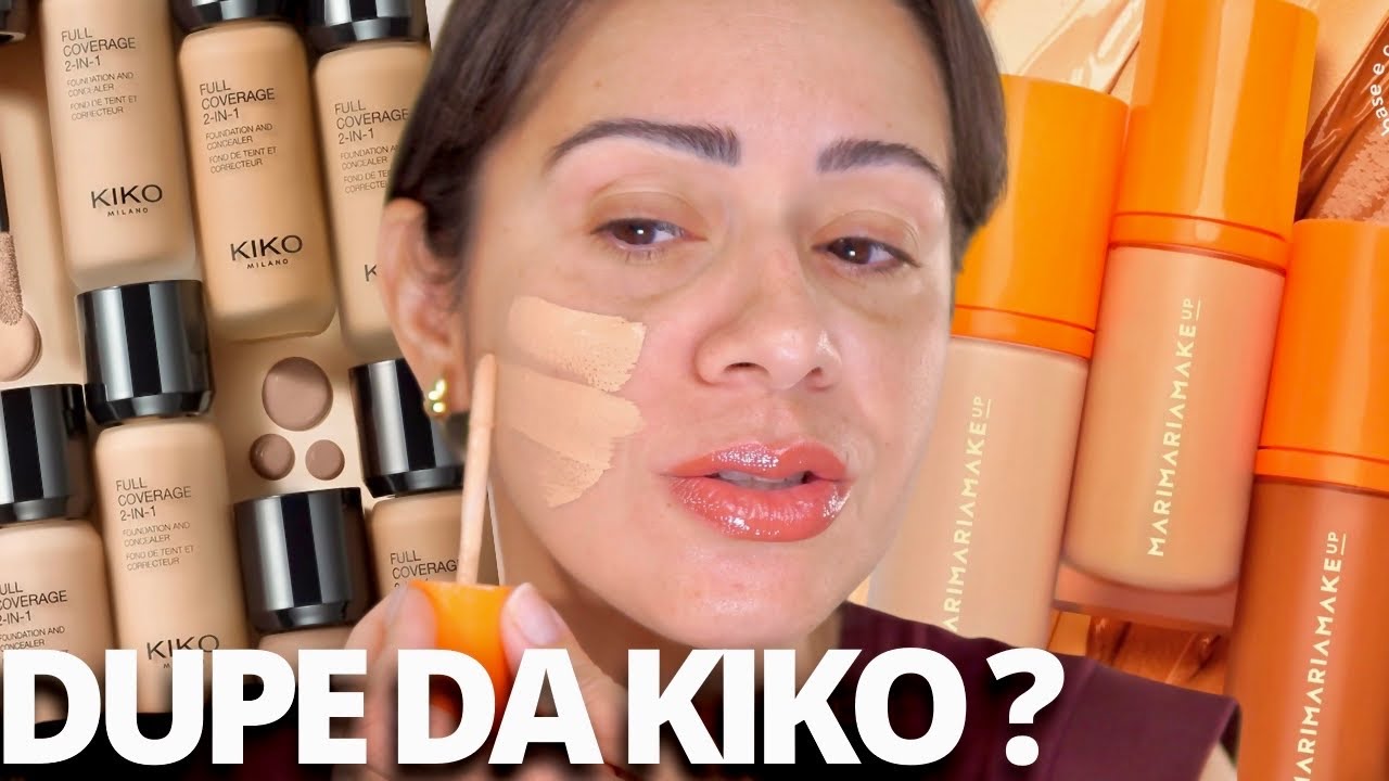 BATALHA DE MAKES | BASE 2EM1 KIKO MILANO vs BASE MARI MARIA