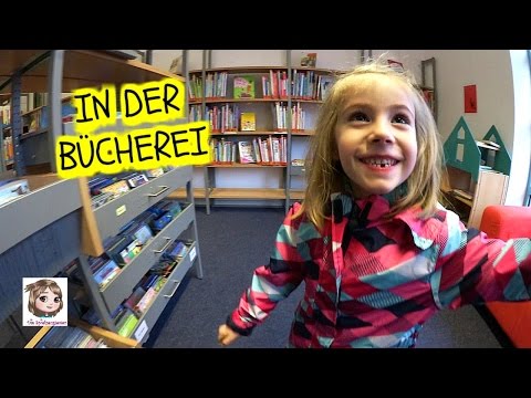 IN DER BÜCHEREI - Wir leihen uns neue Bücher aus und müssen zu Aldi und Lidl - FMA