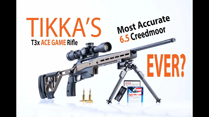 Shooting the SUPER ACCURATE Tikka T3x ACE Game