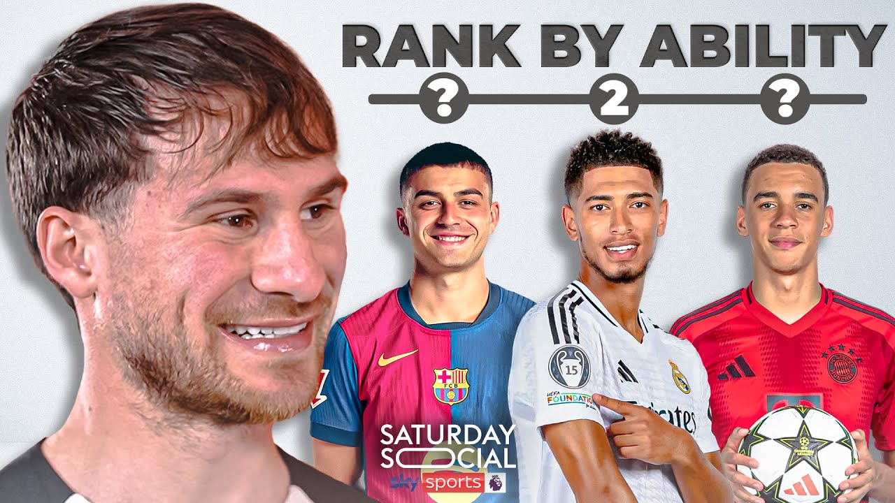 Alexis Mac Allister RANKS the world’s BEST midfielders!