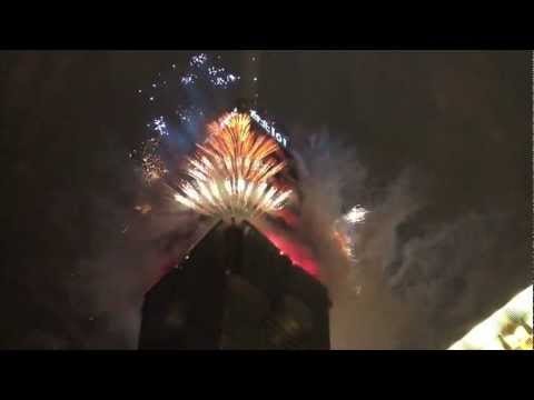 民國101年台北101新年焰火 / 2012 New Year fireworks at Taipei 101