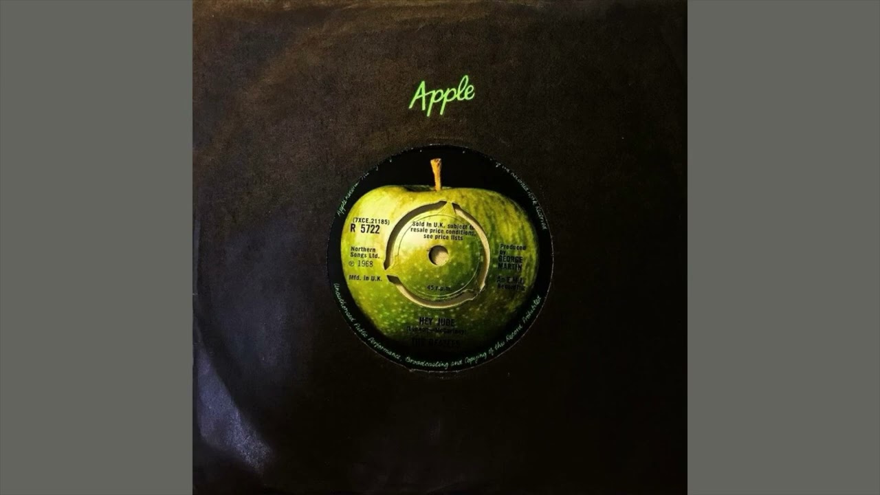 UK盤/The Beatles Hey Jude The Beatles / Hey Jude (1968)(Beatles UK 45rpm remaster