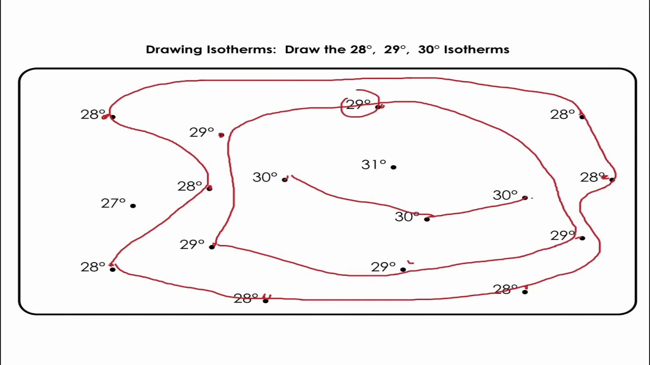 Drawing Isolines - YouTube