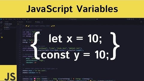 JavaScript Variables Explained in 12 Minutes + Test & Solution!