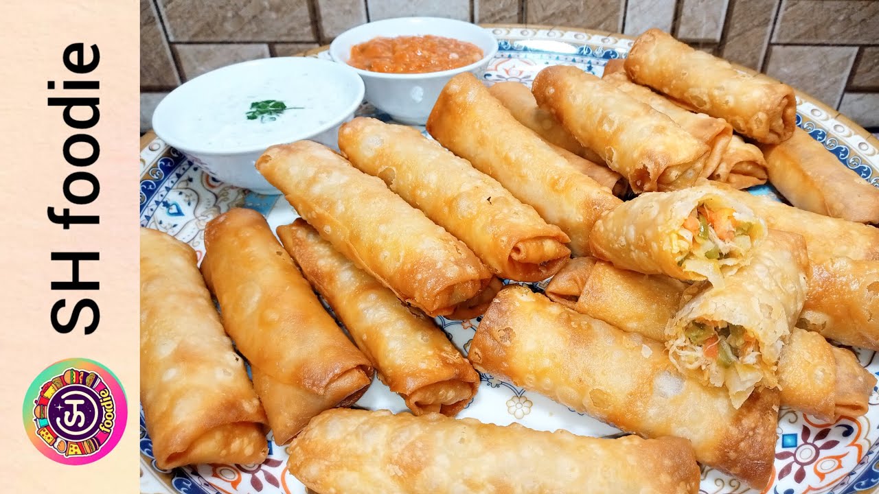 Chicken Spring roll Recipe for Iftar by SH Foodie | Iftar special | 
