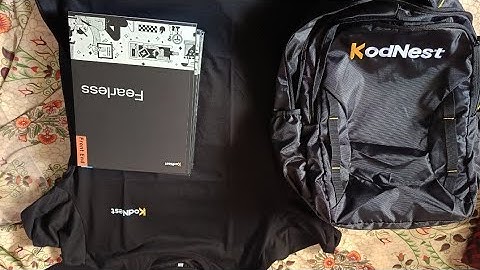 Welcome kit from kodNest, Bengaluru ✨