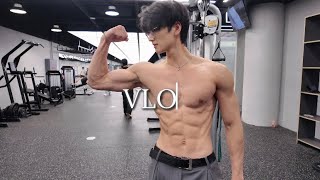 Eng Sub Vlog薄肌男孩的防脱秘籍宽肩窄腰腹肌日常我的防脱固发真实体验