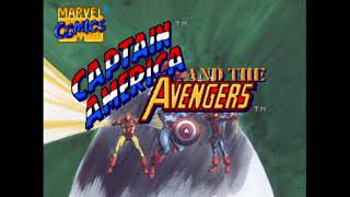 MAME キャプテンアメリカアンドジアベンジャーズ Captain America & The Avengers (Attract Mode)