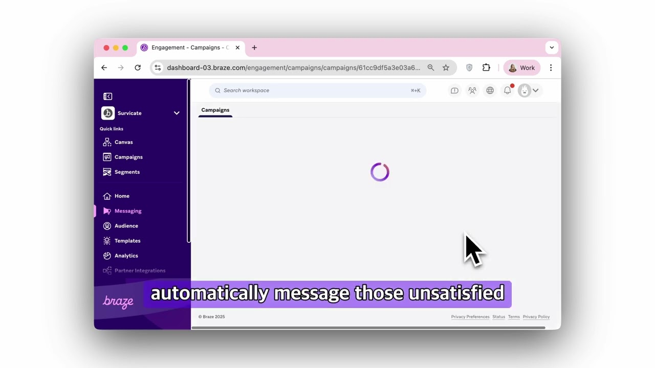 Trigger flows for Low Trust Score segments with Braze and Survicate