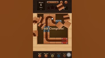 Roll the Ball slide puzzle Premium G Pack Level 8 Solution