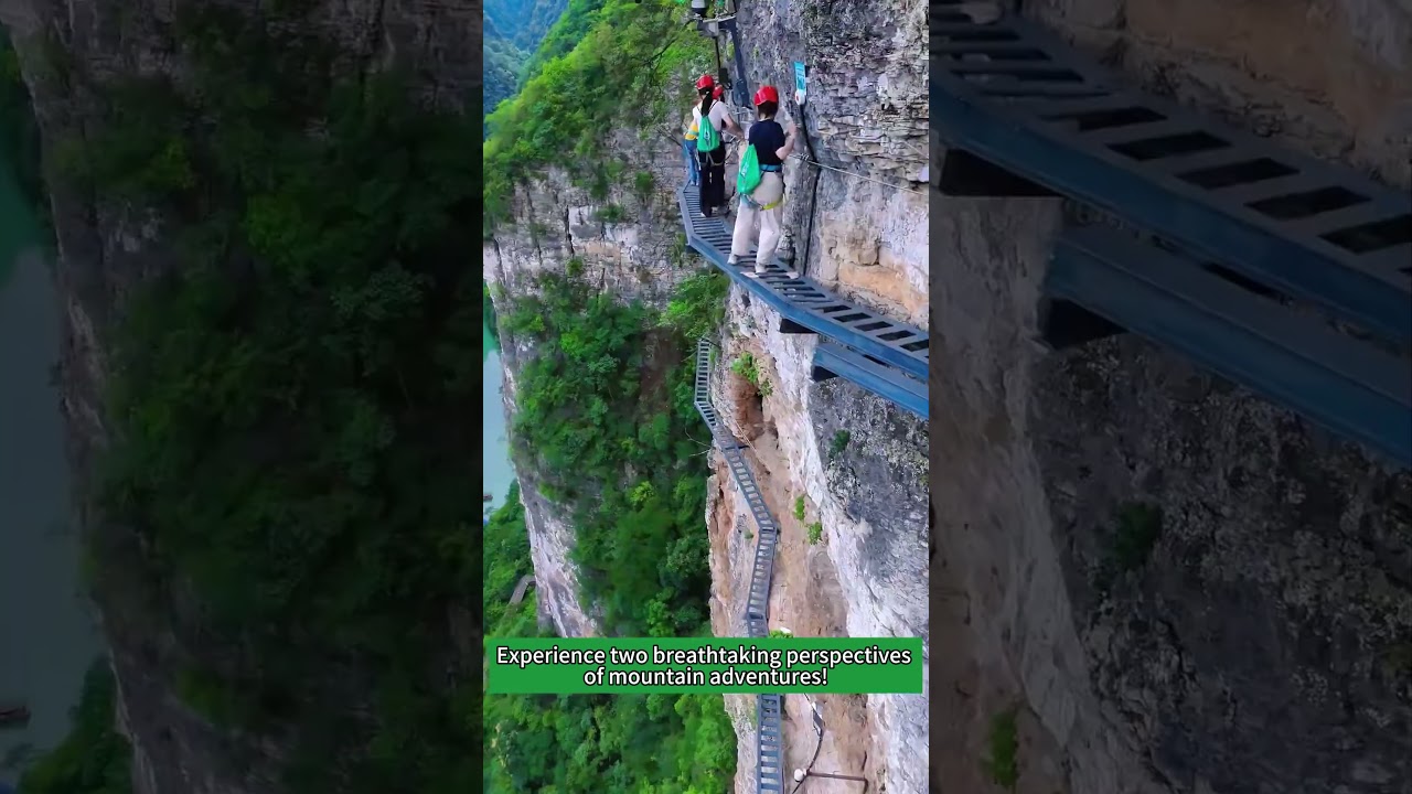 "Cliffside Adventures: Mountain Trail & Rope Challenge 