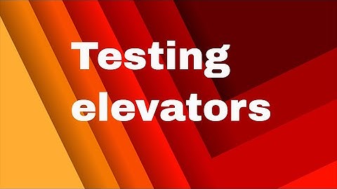 Testing my elevators in miniworld