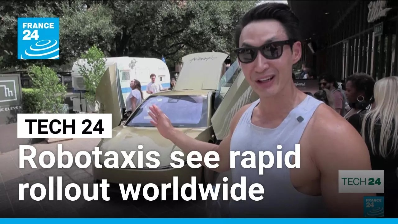 Driverless taxi services are rolling out fast across the world • FRANCE 24 English