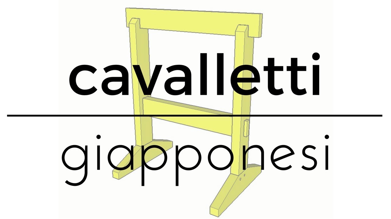 Fai Da Te Cavalletti Giapponesi