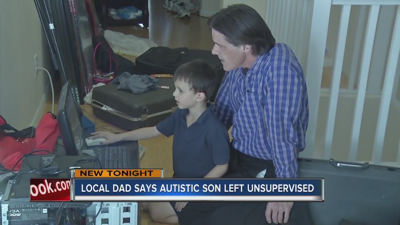 Local dad says autistic son left unsupervised at school
