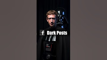 Facebook Dark Posts. What are they and are they useful? #facebook #darkpost #darkposts #onlineads