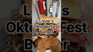 Lovie’s OktoberFest Burger ?