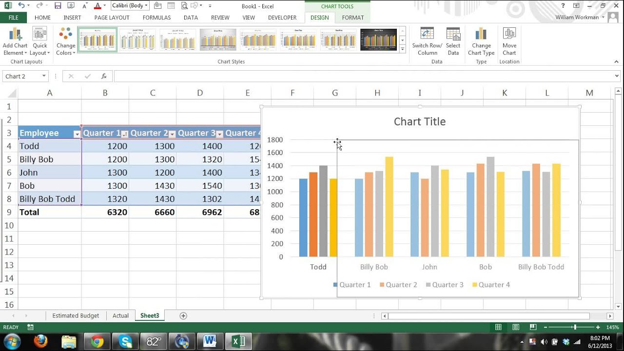 MS Excel 2013 Tutorial FOR BEGINNERS PART 6 - How to use Excel