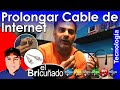 Como Prolongar el Cable de Internet Facil