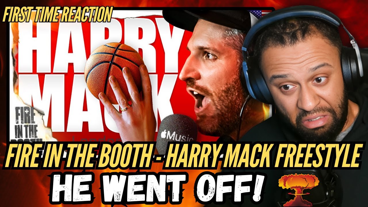 First Time REACTION! | Harry Mack DESTROYS Fire In The Booth Freestyle 🔥🇺🇸