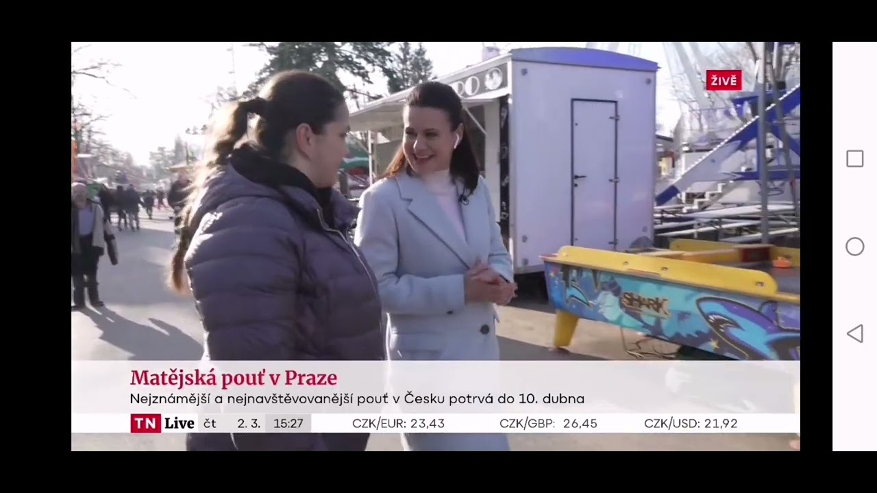 Matějská pouť 2023 - Rozhovor s Evou Kočkovou