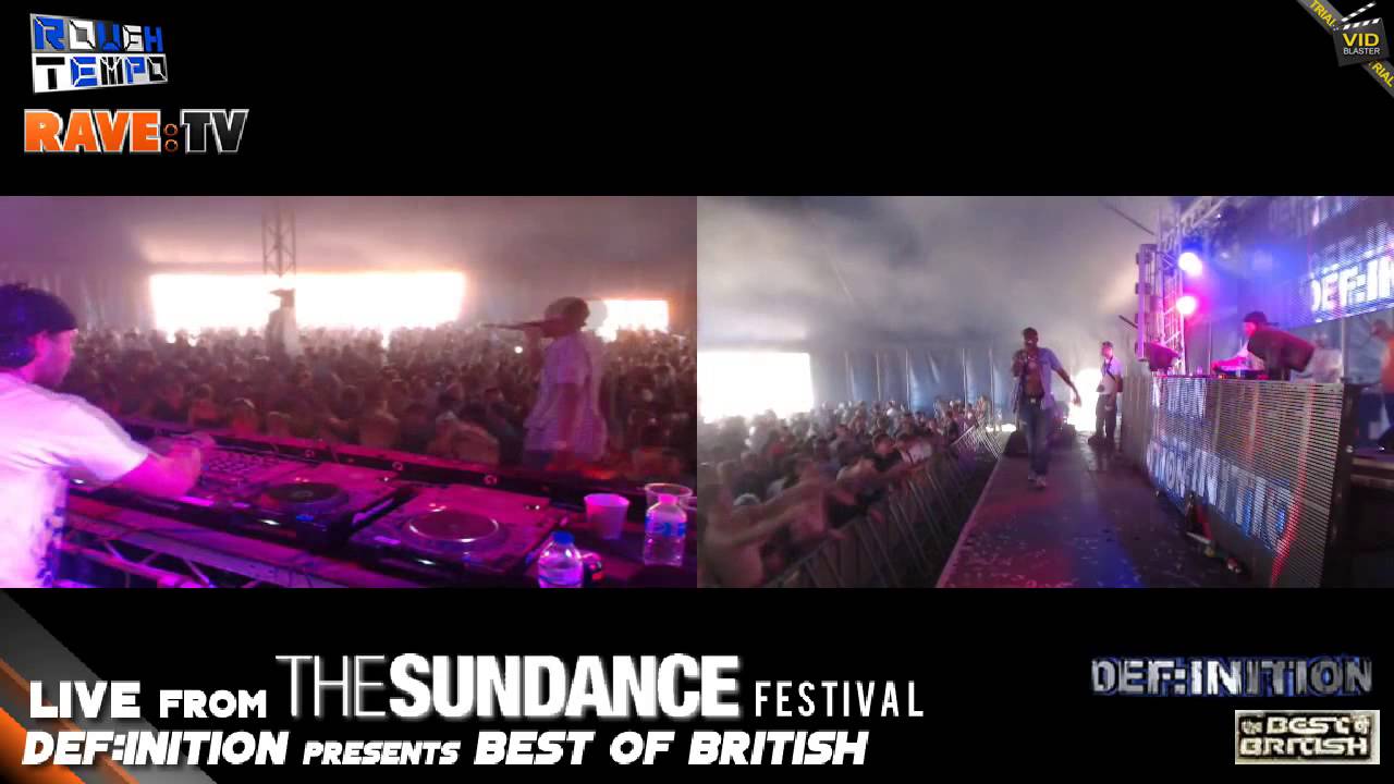 DJ INTER feat MC FEARLESS - DEF:INITION ARENA @ SUNDANCE RAVE FESTIVAL ...