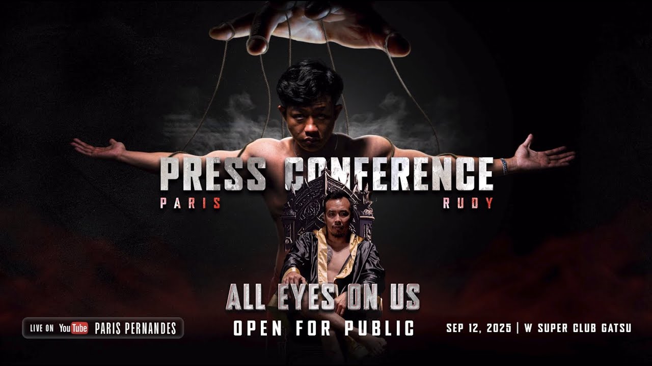 PRESS CONFERENCE PARIS PERNANDES & RUDY GOLDEN BOY 🔥