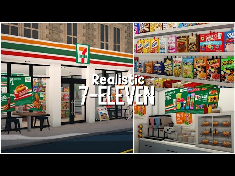 Realistic 7-Eleven Tour in Bloxburg | Roblox